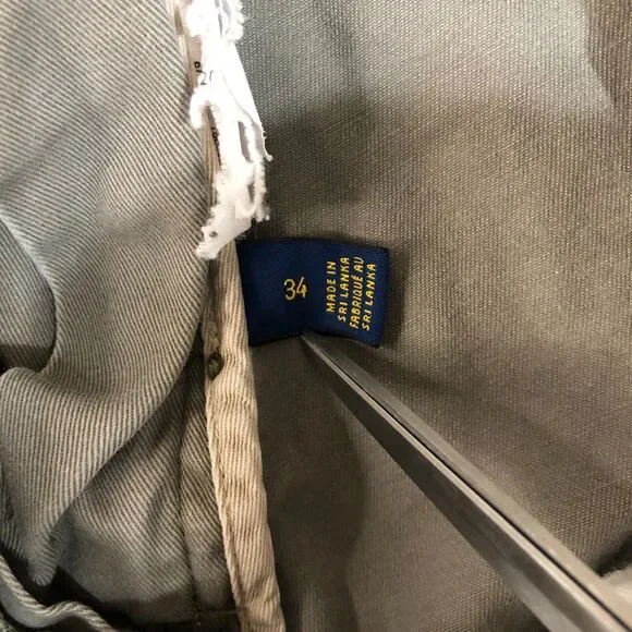 Polo Ralph Lauren Shorts Mens 34 Brown Cargo Preppy Chino Camping Hiking Outdoor - Picture 6 of 11